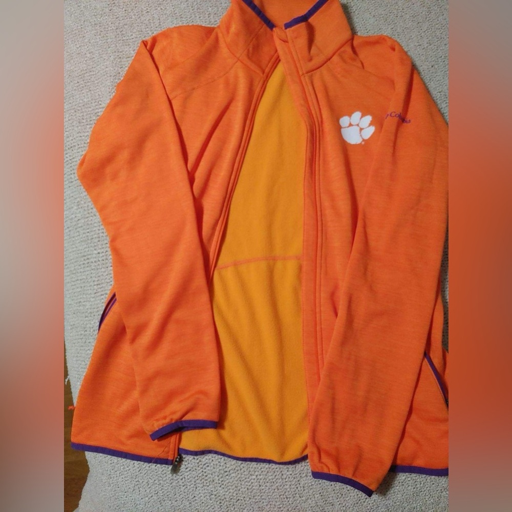 Clemson Tigers Columbia Zip Up Jacket